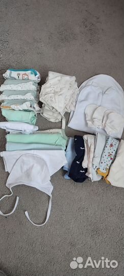 Комплект одежды на новорожденных мальчика 50 56р