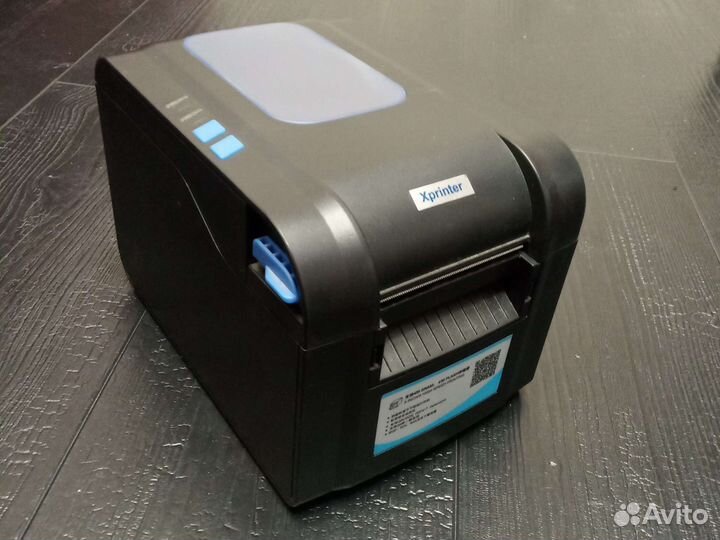 Термопринтер xprinter xp-370b 20-82 mm, 203dpi