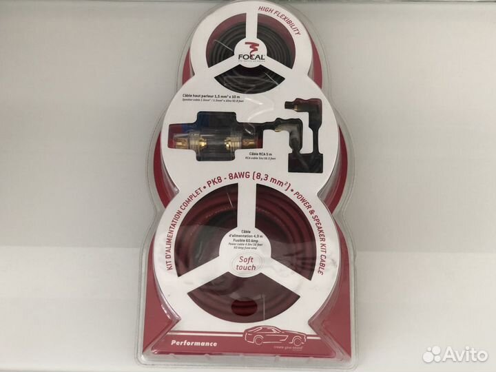 Focal PK 8 набор проводов премиум класса