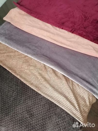 Велюр хлопковый отрезами