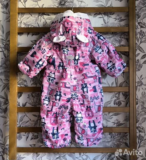 Комбинезон утеплённый для девочки р 62 Reike