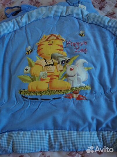 Балдахин и бордюры в детскую кроватку