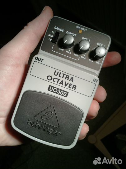 Behringer UO330 Ultra Octaver педаль эффектов