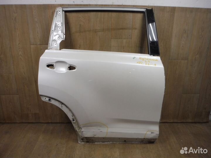 Дверь задняя правая №83 Toyota Highlander 3 2016