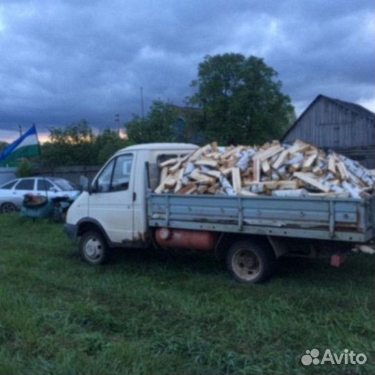 Дрова колотые дуб