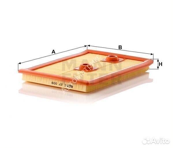 Фильтр воздушный на шкоду октавию А7