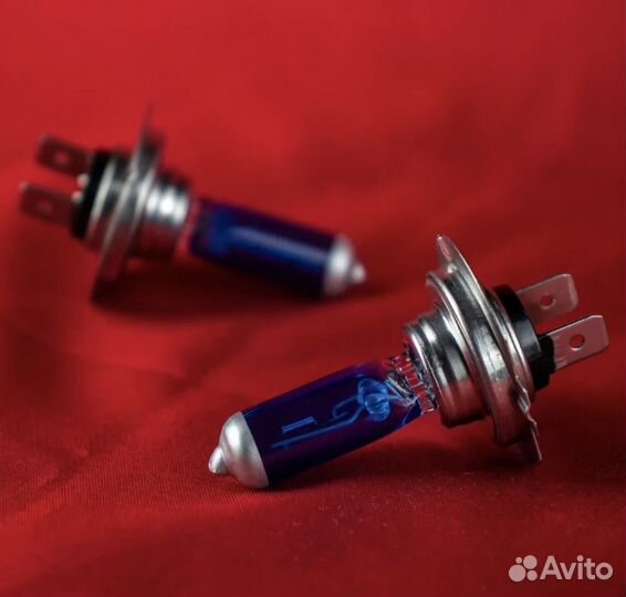 Лампы для авто AVS белая H7 55W 12V light