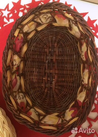 Хлебница плетеная