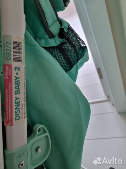 Санки-коляска Nika Disney baby 2 с Минни Маус