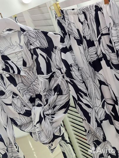 Домашний костюм шелковый