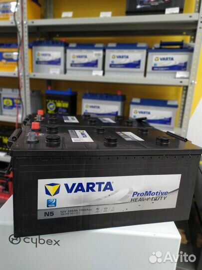 Комплект Аккумулятор 220Ah Varta на Daf man scania