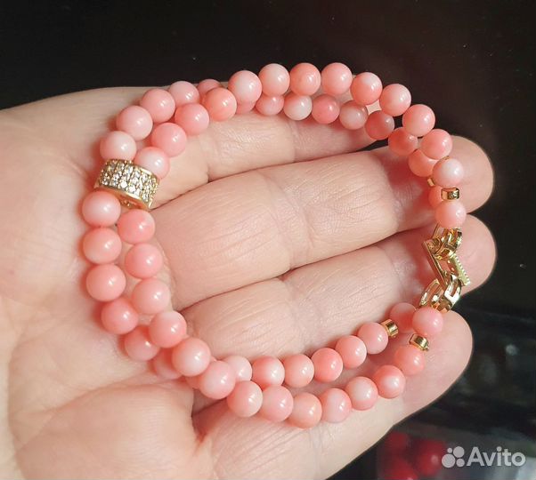 Браслет с кораллом