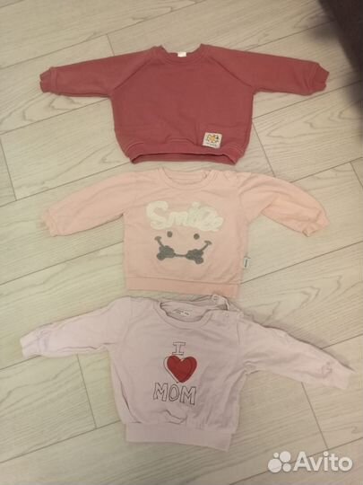 Кофты для девочки 68 74