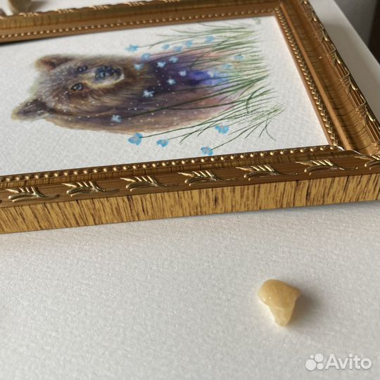 Маленькая картина в раме