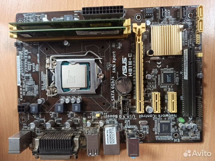 Материнская плата 1150 i3