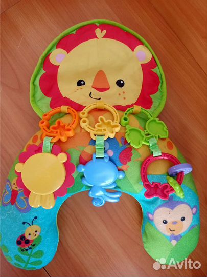 Развивающая подушка- коврик для новорожденного