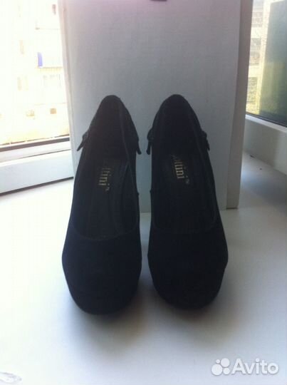 Туфли нубук