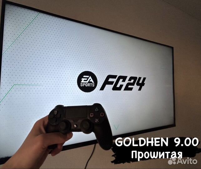 Sony PS4 Fat прошитая goldhen 9.00