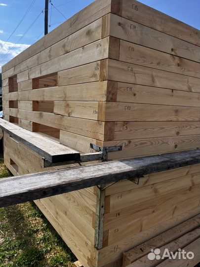 Сруб бани 3х4