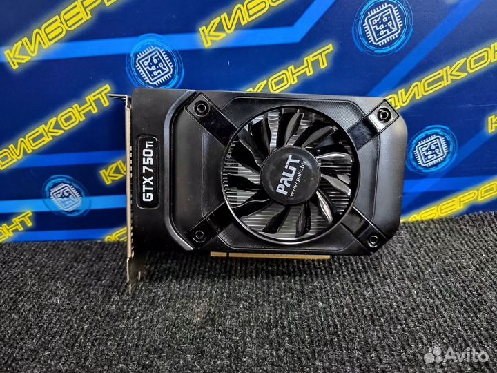 Видеокарта Palit GeForce GTX 750 Ti 2G gddr5