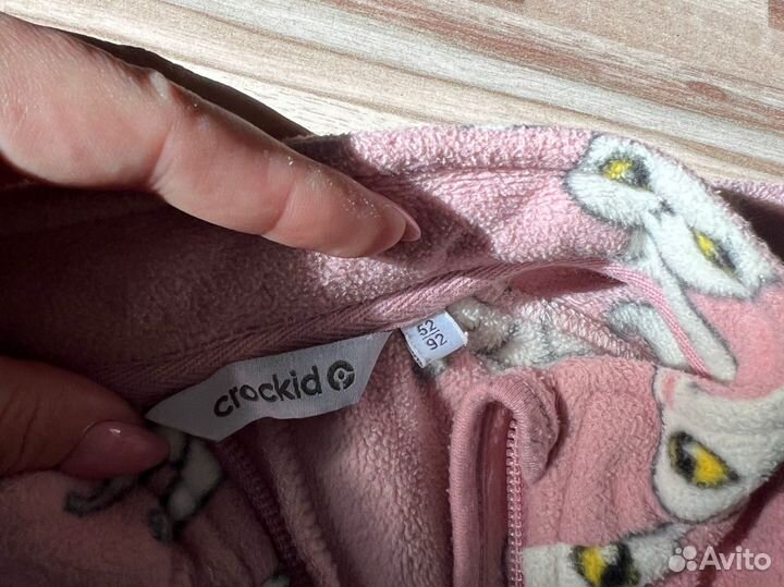 Флисовая поддева crokid для девочки 92