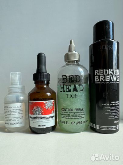 Набор косметики для волос уход davines tigi redken