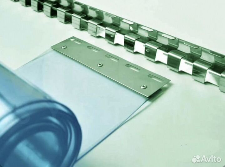 Пвх-завеса, полосовая штора на проем