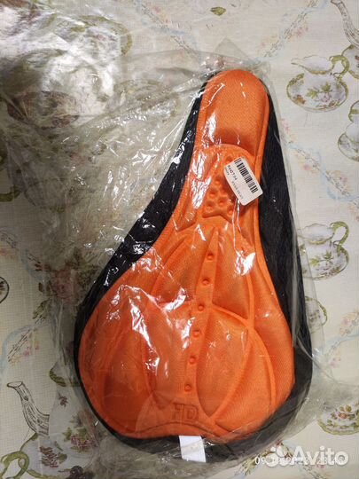 Чехол на велосипедное сиденье и противоугонка