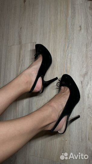 Туфли женские 37 размер черные