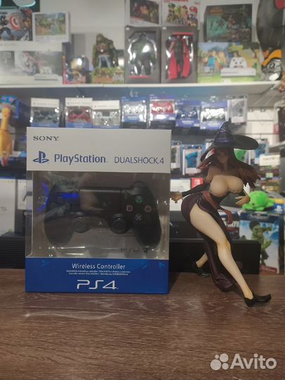 Dualshock 4 V2 - Матовый Чёрный