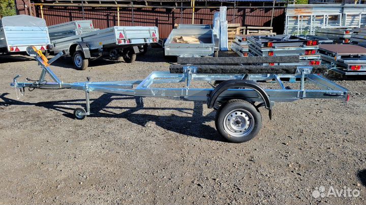 Лодочный прицеп Кама 2цинк самосвал до 4.5