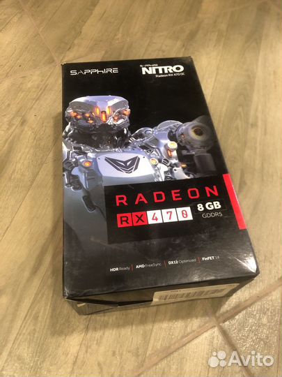 Видеокарта Sapphire nitro rx 470 8gb