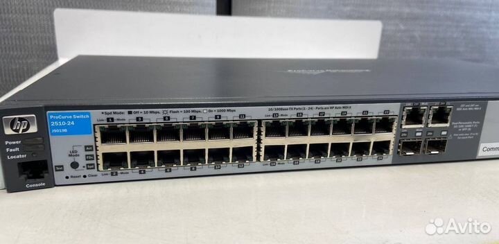 Коммутатор HP ProCurve Switch 2510-24