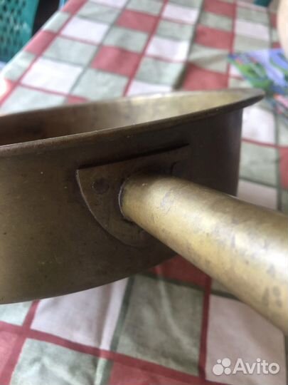 Латунный ковш сойтейник