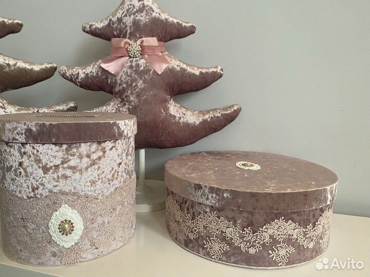 Коробки интерьерные и для подарков