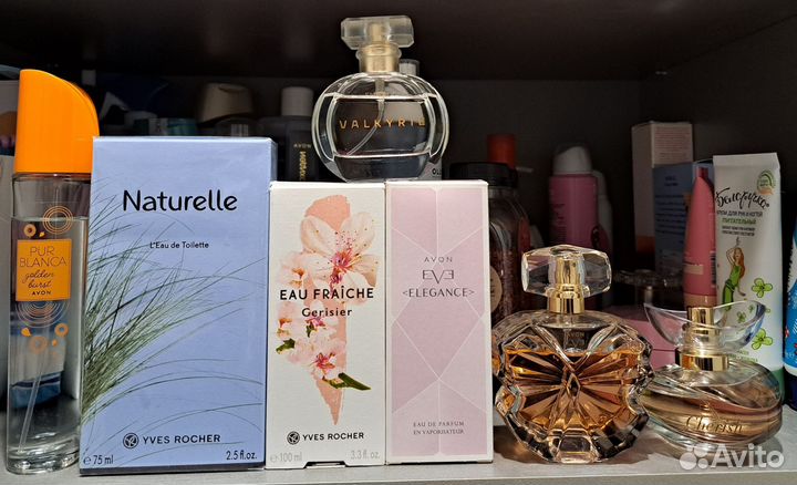 Духи Yves Rosher, Avon, faberlic