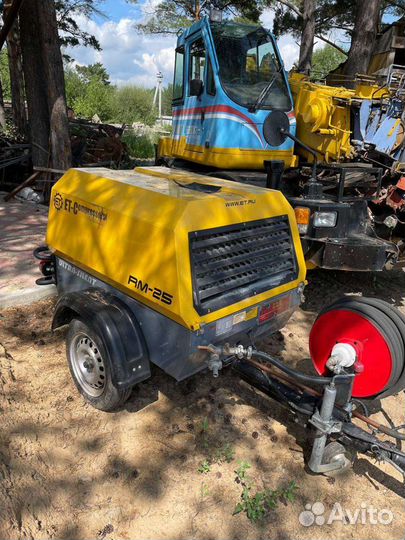 Аренда компрессора с отбойными молотками