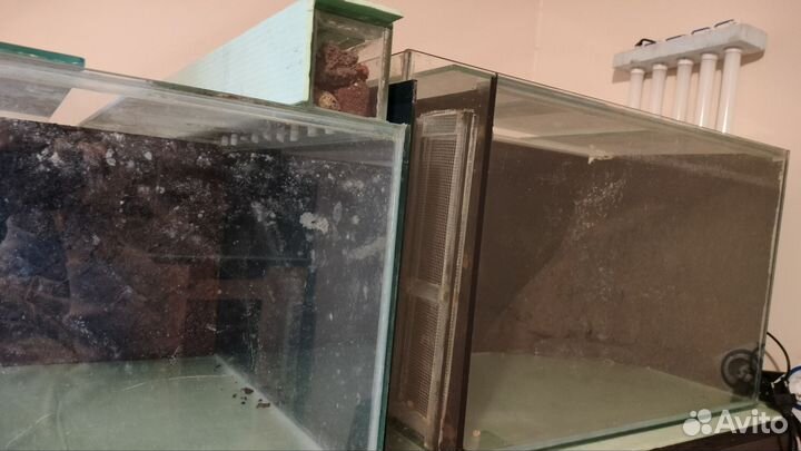 Аквариумы 14-250л, грунт, лава