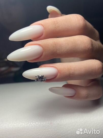 Маникюр гель лак, наращивание ногтей