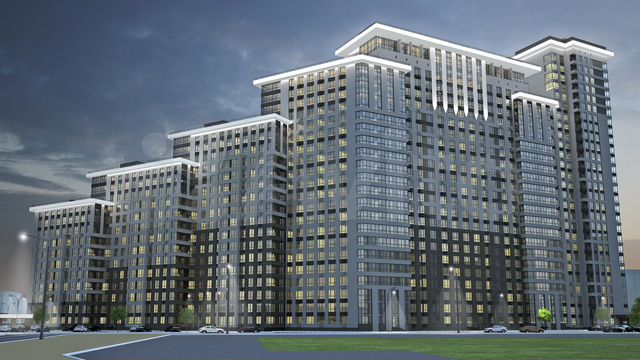 1-к. квартира, 45 м², 19/22 эт.