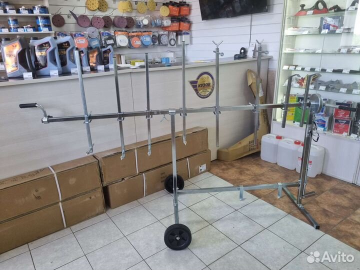 Стол поворотный для окраски деталей (Вертолет)