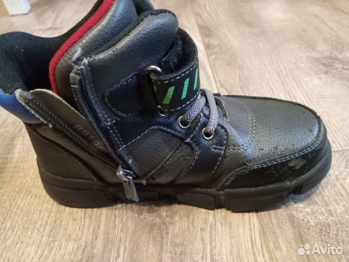 Ботинки утеплен. для мальчика, демисезон