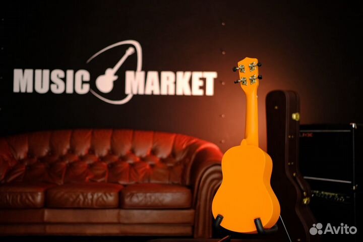 Укулеле Сопрано с рисунком (Комплект)