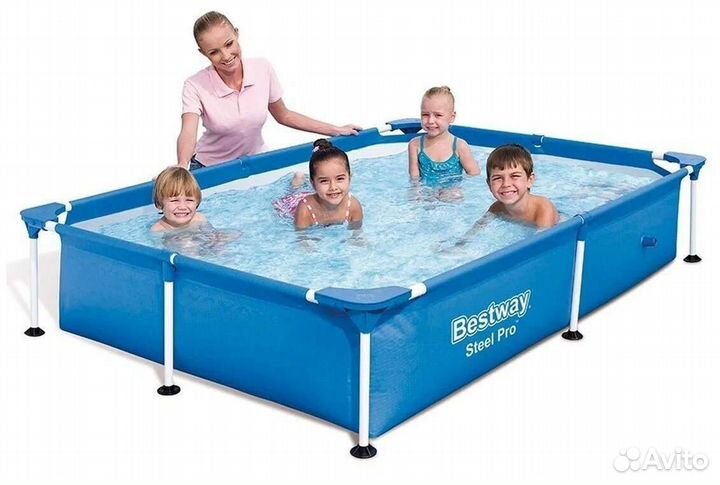 Каркасный бассейн для детей