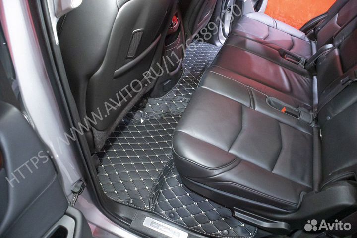 Ковры из экокожи в салон 3Д 5Д