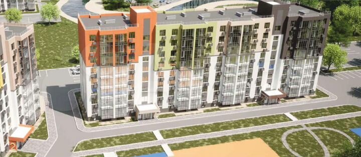 2-к. квартира, 55,8 м², 8/8 эт.