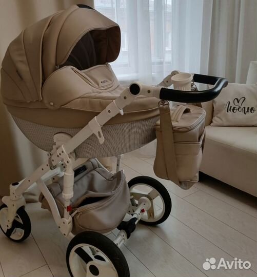 Детская коляска Adamex Monte Deluxe Carbon (Адамек