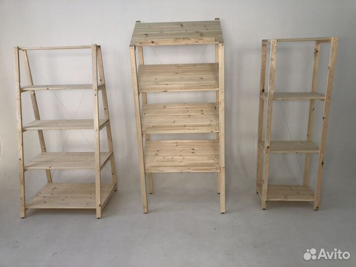 Стеллажи деревянные любых размеров