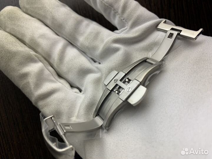 Застежка клипса бабочка для часов Tissot