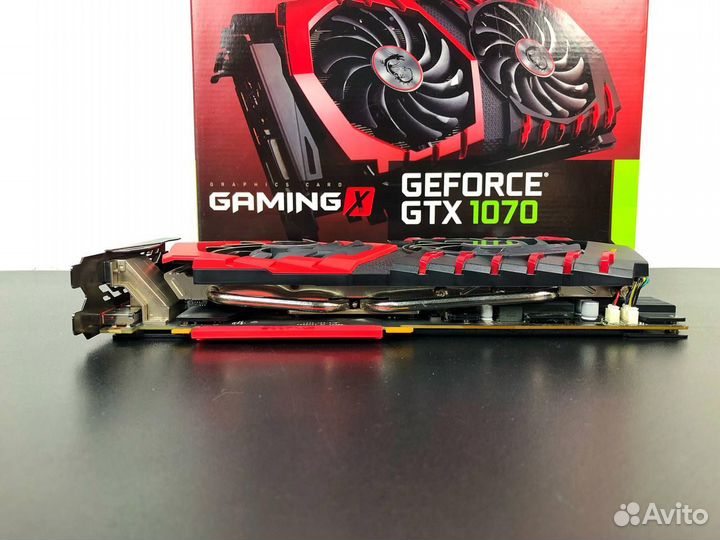 Видеокарта GeForce GTX 1070 Msi GamingX 8GB